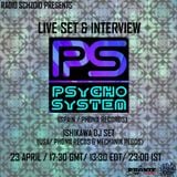 Psycho System - Live Set April 2015 on Radio Schizoid