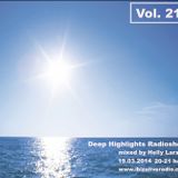 Deep Highlights Radioshow Vol.21 mixed by Helly Larson on www.ibizaliveradio.com