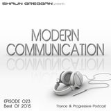 #023 Modern Communication Best Of 2015 - Trance & Progressive Radioshow
