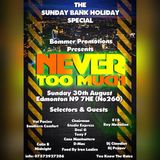 NEVER TOO MUCH DANCE 30TH AUGUST 2015 PART THREE STUDIO EXPRESS (DJALI & DODD)