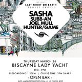 Sasha - Presents Last Night On Earth 001 (Recorded Live @ Last Night On Earth Sunset Cruise, Miami