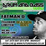 DJ Limited B2B Telekom & MC Fatman D & MC Boxer Banton - Future Radio - May 24th 2014.