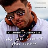 DJ Kutasi - Lenient Thursday 222 THE LAST HOUR OF THIS SUMMER 20-08-2015