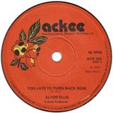 Too Late To Turn Back Now