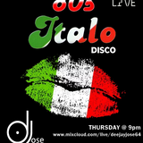 DJose 80s Italo Disco LIVE Set - Tonight @ 9 PM Est