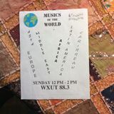 M L King Jr/Robert Burns/Clube da Esquina/Joseph Jarman - Musics of the World 20/01/19 WXUT Mix