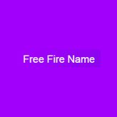 Free Fire Name profile image