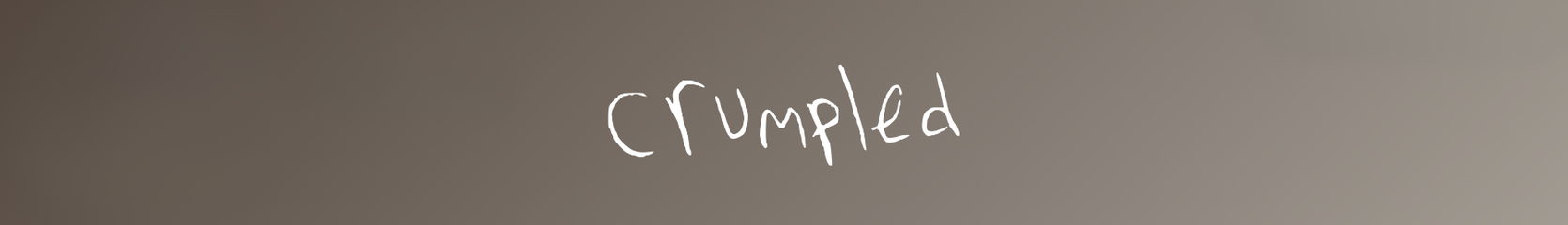 Mixcloud banner for @crumpled
