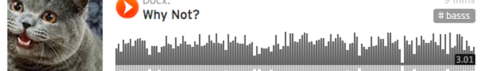 Mixcloud banner for @Dock