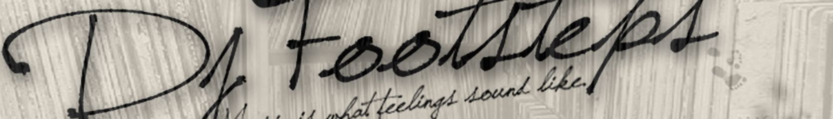 Mixcloud banner for @Footsteps