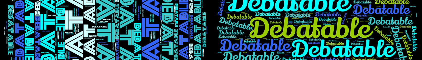 Mixcloud banner for @Debatable
