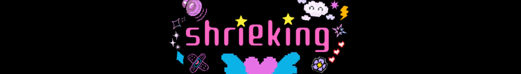 Mixcloud banner for @shrieking