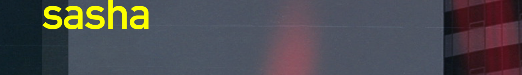 Mixcloud banner for @sasha