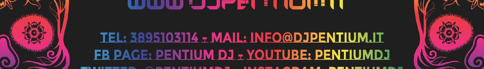 Mixcloud banner for @pentiumdj