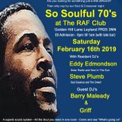 So Soulful 70's @ The RAF Club Leyland February 16th 2019 CD 49