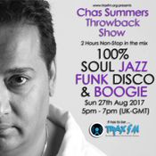Trax FM (Sunday 27-08-2017) The Throwback Show with Chas Summers