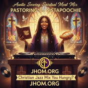 Auntie Serving Spiritual Meat Mix