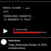 Doodlebug Nuggets: Radio Alhara A Sonskrif's Tale