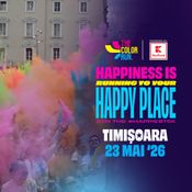 Partydul KissFM ed761 - The Color Run Timisoara - Best Party Moments