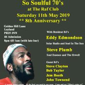 So Soulful 70's @ The RAF Club Leyland May 11th 2019 CD 50