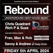 Quadrant Sound System - Rebound @ Radost FX - Prague /// Fran (Smokescreen) /// 05.04.2024