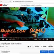 NukeLeon (KML) 2021 UKHC vinyl demo (Extended Audio, TT 16:20 + YTvideo link)