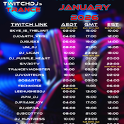 DJ VorTechS - Twitch DJ's Trance Raid Train - January 2026