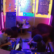 Azulpidem b2b ndr0n (speed)-1 live @ Rádio Quântica <3 *w* ) ~^~ 2025~05~21