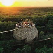 Nick Warren Sunset set at Azulik, Tulum