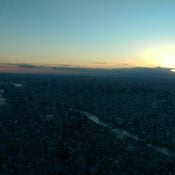 Crepuscular light