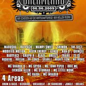 Modified Motion Mc´s Tonn Piper, Stunnah live @ Dreamland/ Bremen 2009