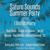 Rick Sierra LIVE @ Drapers Hotel Colchester UK for Saturo Sounds Summer Party July 2025