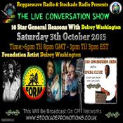 DELROY WASHINGTON ON THE LIVE CONVERSATION SHOW