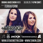 The #Nottingham #DNB #Show with #DJ TERRAFORM - Guest mix : MERAKI - September 2020