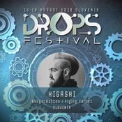 HiGASHI Techno DJset @ DROPS festival ( CageStage ) - Slovenia 17082019