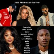 2025 R&B Best of the Year - Chris Brown, Usher, Ciara, Summer Walker, Tems