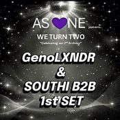 As One 2nd Birthday Live Recording - GenoLXNDR & Southi 1st B2B