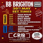 Sean Butler at Balearic Burger Block Brighton 30th May 26