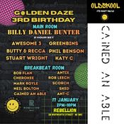 cained an able; Golden Daze 3rd Birthday Set Jan 2026