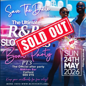BCP SLOWJAM & R&B BOAT DANCE (SUNDAY 24TH MAY 2026)