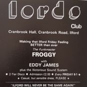 FROGGY LIVE AT LORDS FRIDAY 9th APRIL 1982