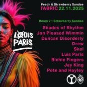 Luis Paris DJ mix - Strawberry Sundae & Peach @ FABRIC Part 2 - 22.11.25