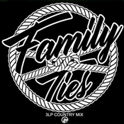 FAMILY TIES - 3LP COUNTRY MIX