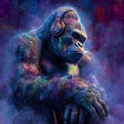 Iridescent House Gorilla