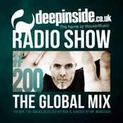 DEEPINSIDE RADIO SHOW 200 - The Global Mix (120 min / 40 Tracks)