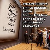 STUART BUSBY'S TRIPLE DECKER SHOW FOR THE UDJ FANS ON THE FIRST DAY OF IT'S CLOSURE