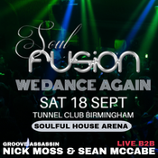 GROOVE ASSASSIN B2B SEAN MCCABE PT2 @ Soul Fusion Sat 18th September 2021