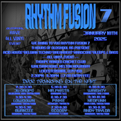 JU DROPS - RHYTHM FUSION 7 LIVE (Progressive house & oldskool) 18.1.2025 vinyl mix