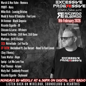 Excessive Progressive Live on DCR Monday 9th February '26