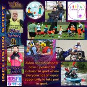 070325 INCLUSION SPORTS with Aidan Raftery & Christopher Tarrant for Friday Sport on Rosfm Sport